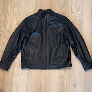 Men's Classic Brown Leather Jacket